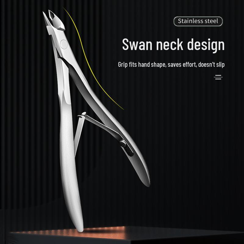 Swan Scissors: Ukrainian Stainless Steel Cuticle Nippers for Removing Hangnails & Dead Skin
Swan Scissors: Ukrainian Stainless Steel Cuticle Nippers for Removing Hangnails & Dead Skin