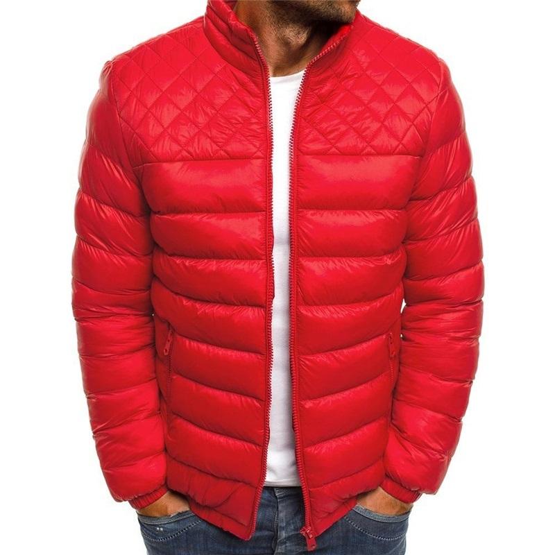 Autumn And Winter Men s Stand-up Collar Solid Colour Simple Fashion Diamond-shaped Cotton Jacket L чёрный
Autumn And Winter Men s Stand-up Collar Solid Colour Simple Fashion Diamond-shaped Cotton Jacket L чёрный