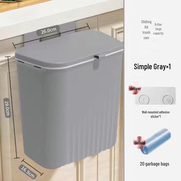 Подвесное настенное мусорное ведро для кухни и ванной комнаты
Подвесное настенное мусорное ведро для кухни и ванной комнаты