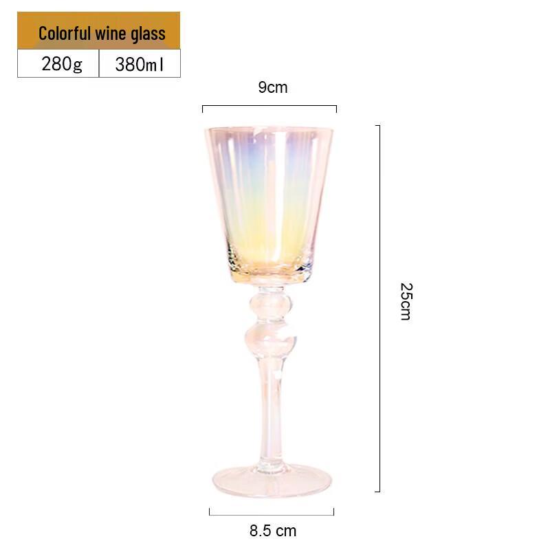 Shangqi Gold Rimmed Colorful Pearl Wine Glass
Shangqi Gold Rimmed Colorful Pearl Wine Glass