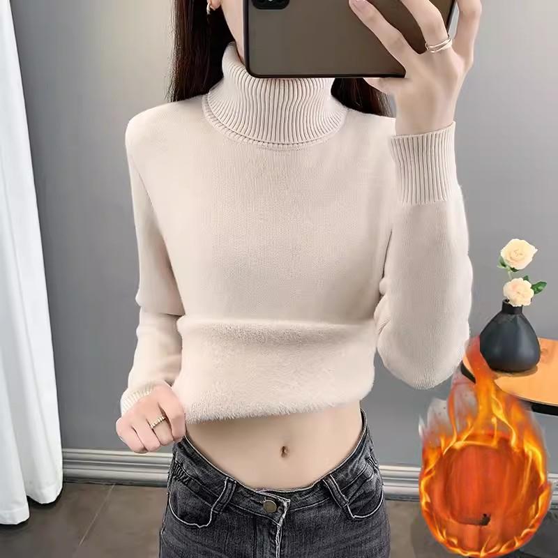 Autumn, Winter,fleece sweaters,Women Long Sleeve sweater, Thicken tops , Warm, Velvet, Half Turtleneck, Bottoming Pullover, Casual top, one size чорний
Autumn, Winter,fleece sweaters,Women Long Sleeve sweater, Thicken tops , Warm, Velvet, Half Turtleneck, Bottoming Pullover, Casual top, one size чорний