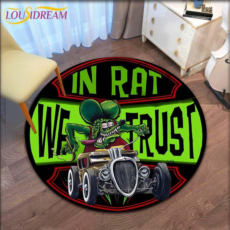 Rat Fink Круглые ковры для гостиной Ковры Мягкая фланелевая напольная зона Коврик Для спальни Ковровый коврик для детей Кухонный ковер
Rat Fink Круглые ковры для гостиной Ковры Мягкая фланелевая напольная зона Коврик Для спальни Ковровый коврик для детей Кухонный ковер