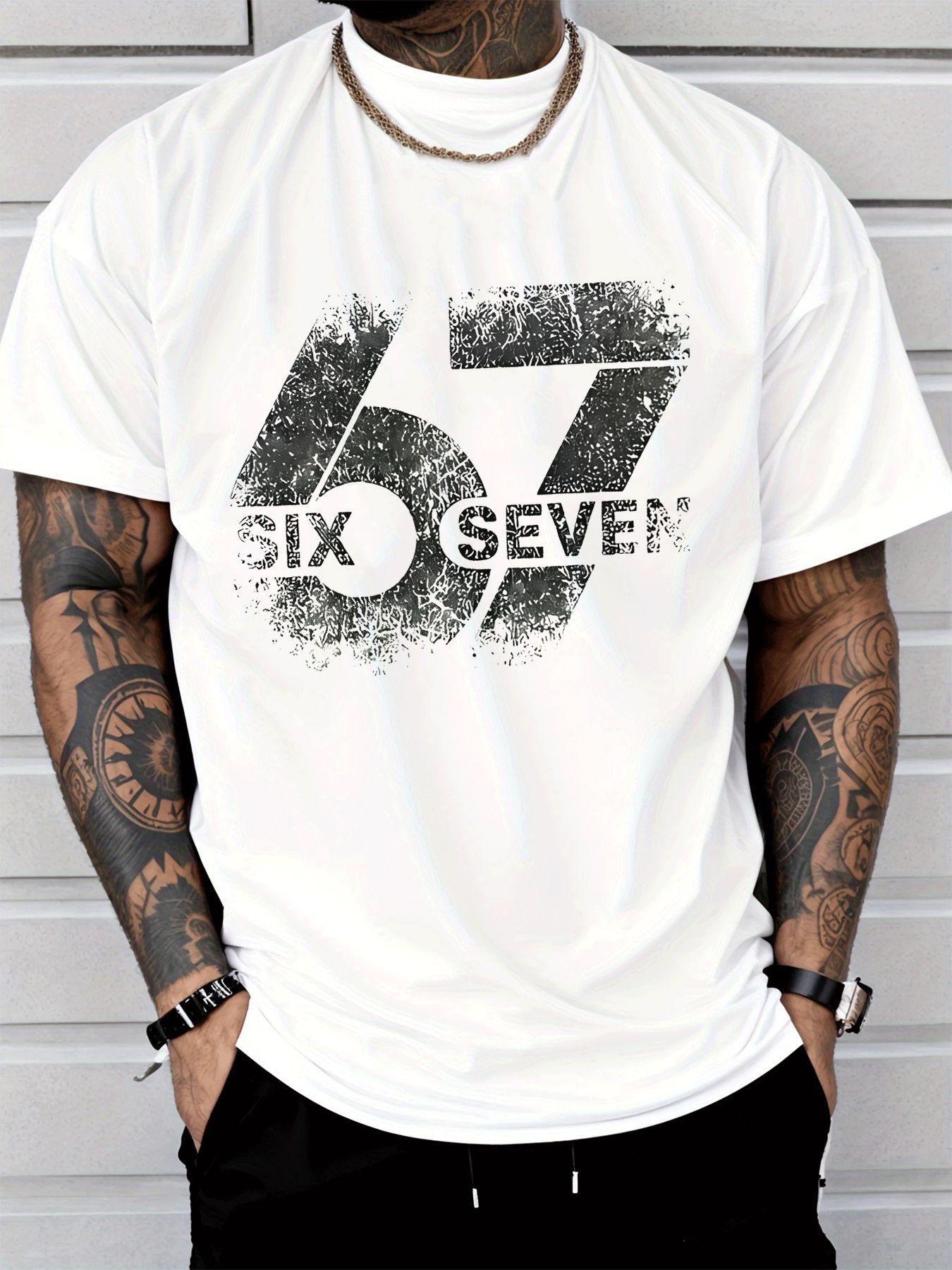 Enter The AM Men s T-shirt Classic Short Sleeve Street Style Vintage Printed T-shirt Six Seven Number 67 Printed Men s Fashio... S разноцветный
Enter The AM Men s T-shirt Classic Short Sleeve Street Style Vintage Printed T-shirt Six Seven Number 67 Printed Men s Fashio... S разноцветный
