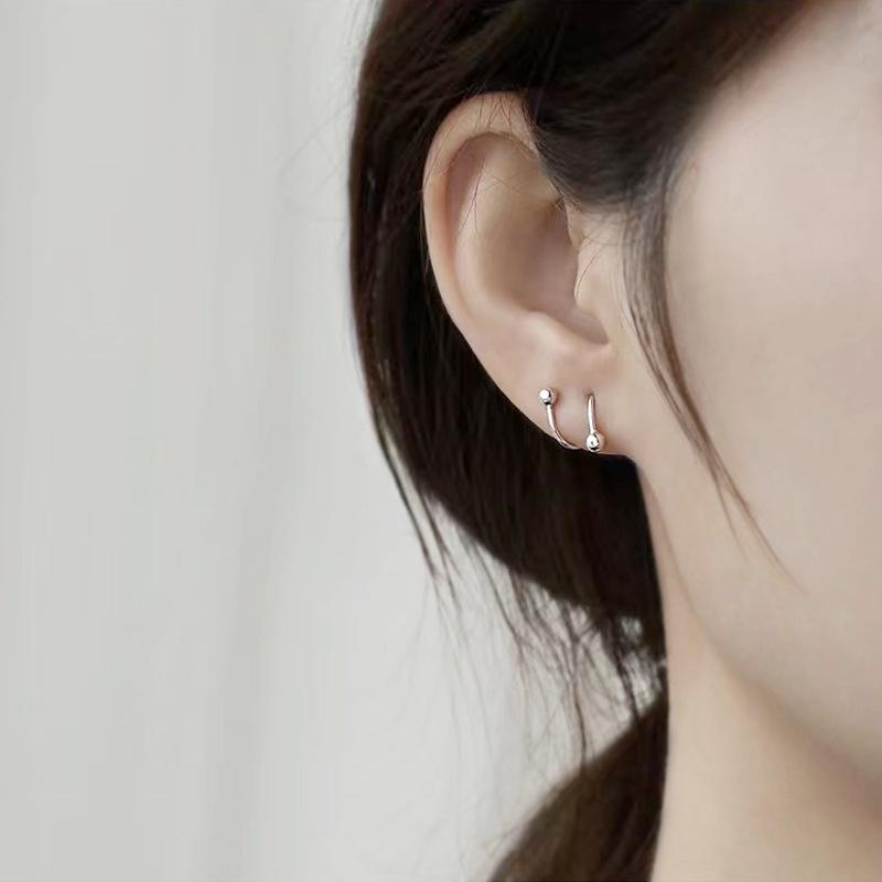 2024 Trendy 999 Pure Silver Spring Stud Earrings for Women - Simple, Versatile, Cold Style Ear Jewelry 99 Silver
2024 Trendy 999 Pure Silver Spring Stud Earrings for Women - Simple, Versatile, Cold Style Ear Jewelry 99 Silver