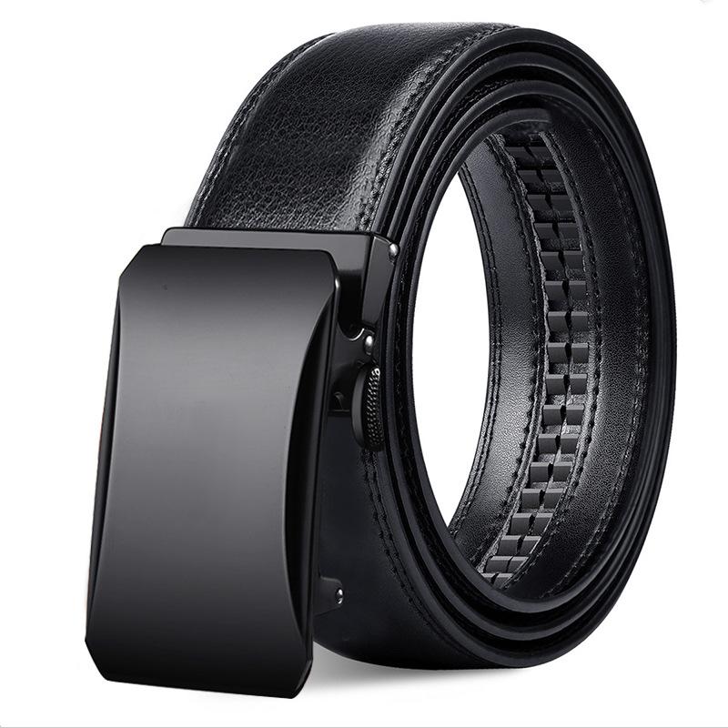 Men s Belt Genuine Leather Automatic Buckle Business Cowhide Belt Male Middle-aged and Young Versatile Simple Casual Trouser Belt for Men 130cm
Men s Belt Genuine Leather Automatic Buckle Business Cowhide Belt Male Middle-aged and Young Versatile Simple Casual Trouser Belt for Men 130cm