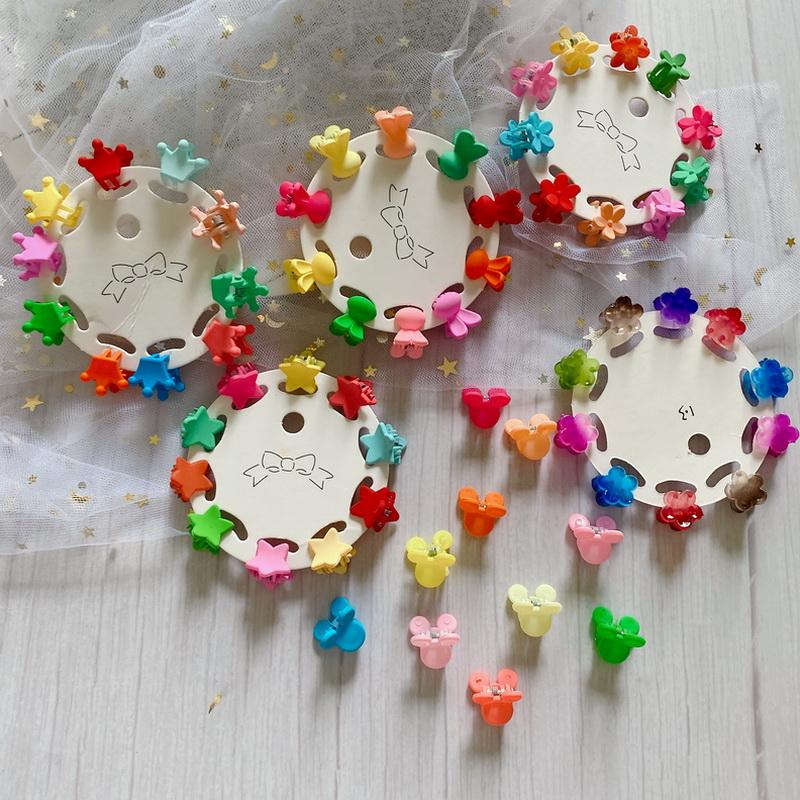 10pcs/set Candy Colors Mini Hairpin For Baby Girls Cute Hair Crab Claws Grip Bangs Kids Small Hair clips Crown Hairclip headwear
10pcs/set Candy Colors Mini Hairpin For Baby Girls Cute Hair Crab Claws Grip Bangs Kids Small Hair clips Crown Hairclip headwear