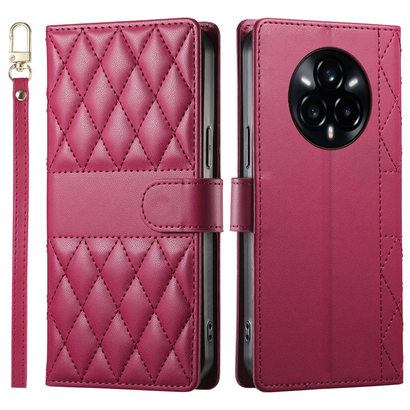 Для Realme 14 Pro+ 5G Чохол Ромбова прошивка Гаманець Підставка Шкіряний чохол для телефону з довгим/коротким ремінцем E
Для Realme 14 Pro+ 5G Чохол Ромбова прошивка Гаманець Підставка Шкіряний чохол для телефону з довгим/коротким ремінцем E