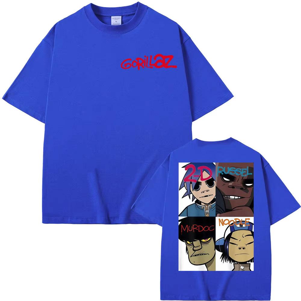 Gorillaz Band Face Arts Graphic T-shirts Men Women Clothing Retro Street High Quality T Shirts Fashion Comfort Oversized T-shirt XL
Gorillaz Band Face Arts Graphic T-shirts Men Women Clothing Retro Street High Quality T Shirts Fashion Comfort Oversized T-shirt XL
