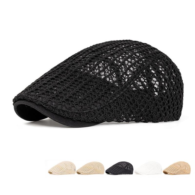British Newsboy Cap Men s Summer Breathable Forward Cap Mesh Beret Women Paintsman Cap хакі
British Newsboy Cap Men s Summer Breathable Forward Cap Mesh Beret Women Paintsman Cap хакі