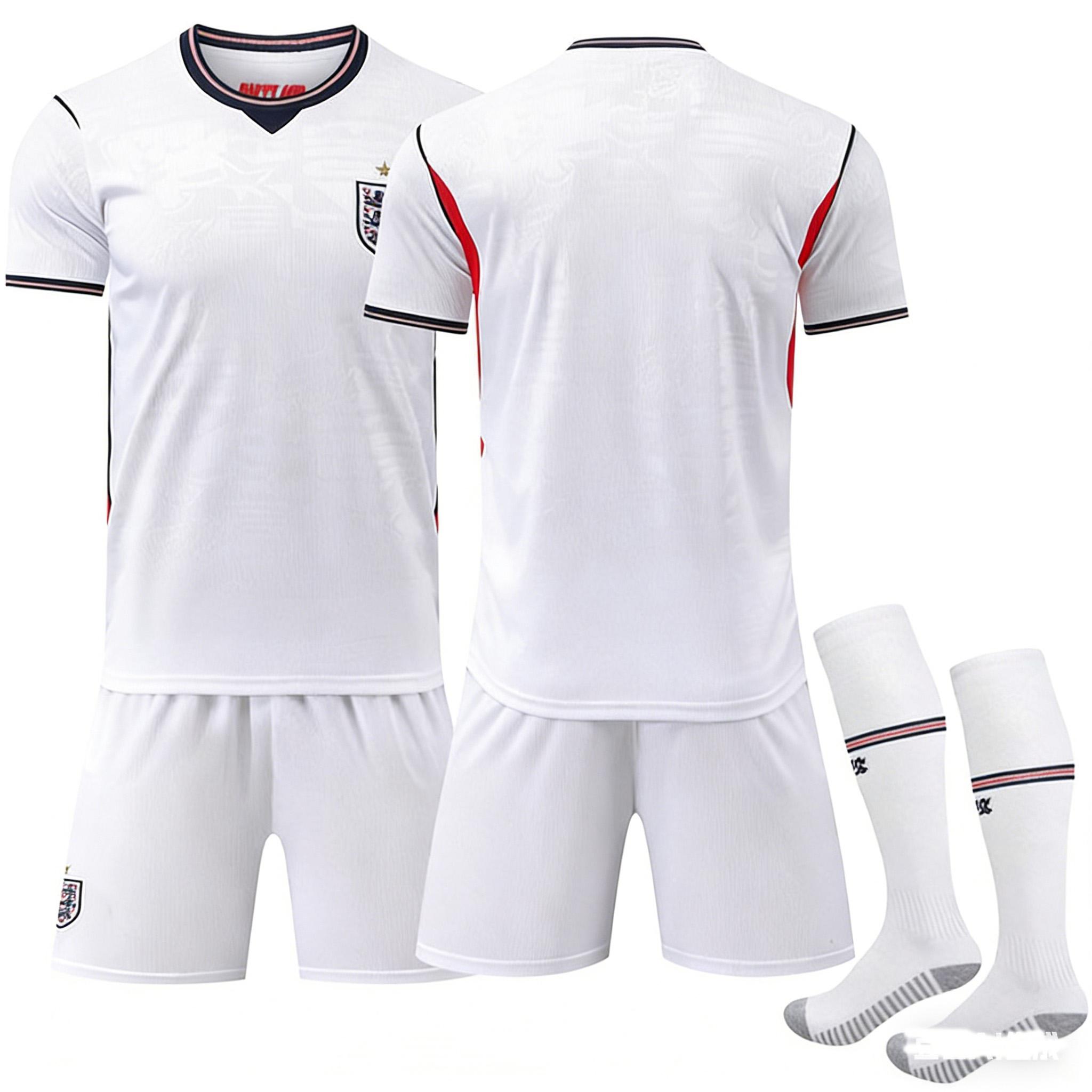 2026 FIFA World Cup England Home Sport Training Jersey Set with Socks Teens Kids Adults Football Kits 16
2026 FIFA World Cup England Home Sport Training Jersey Set with Socks Teens Kids Adults Football Kits 16