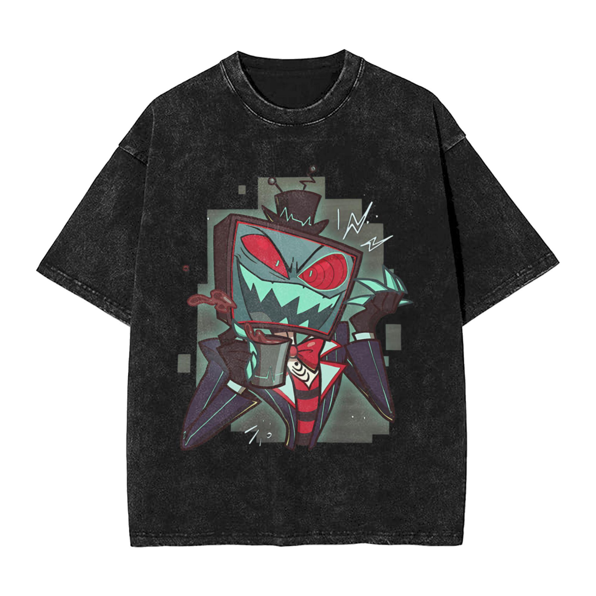 Womens Mens Hazbins Hotel T Shirts Vox Tops Summer Y2K Basic Short Sleeves TShirt ONeck Harajuku Print Tee Shirt Hot Sale M
Womens Mens Hazbins Hotel T Shirts Vox Tops Summer Y2K Basic Short Sleeves TShirt ONeck Harajuku Print Tee Shirt Hot Sale M
