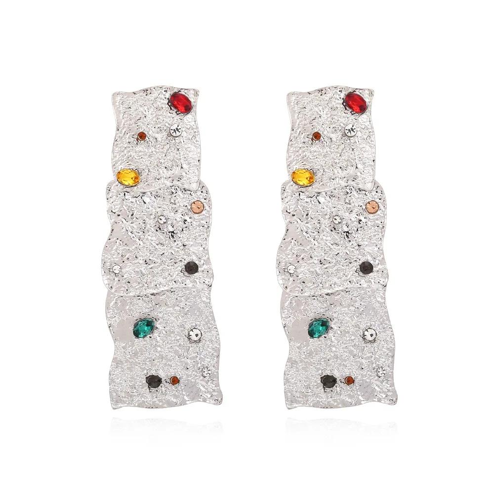 New Multi Layered Spliced Irregular Geometry Earrings for Women s Retro Fashion Dangle Earrings Banquet Zircon AccessoriesZAA медный
New Multi Layered Spliced Irregular Geometry Earrings for Women s Retro Fashion Dangle Earrings Banquet Zircon AccessoriesZAA медный