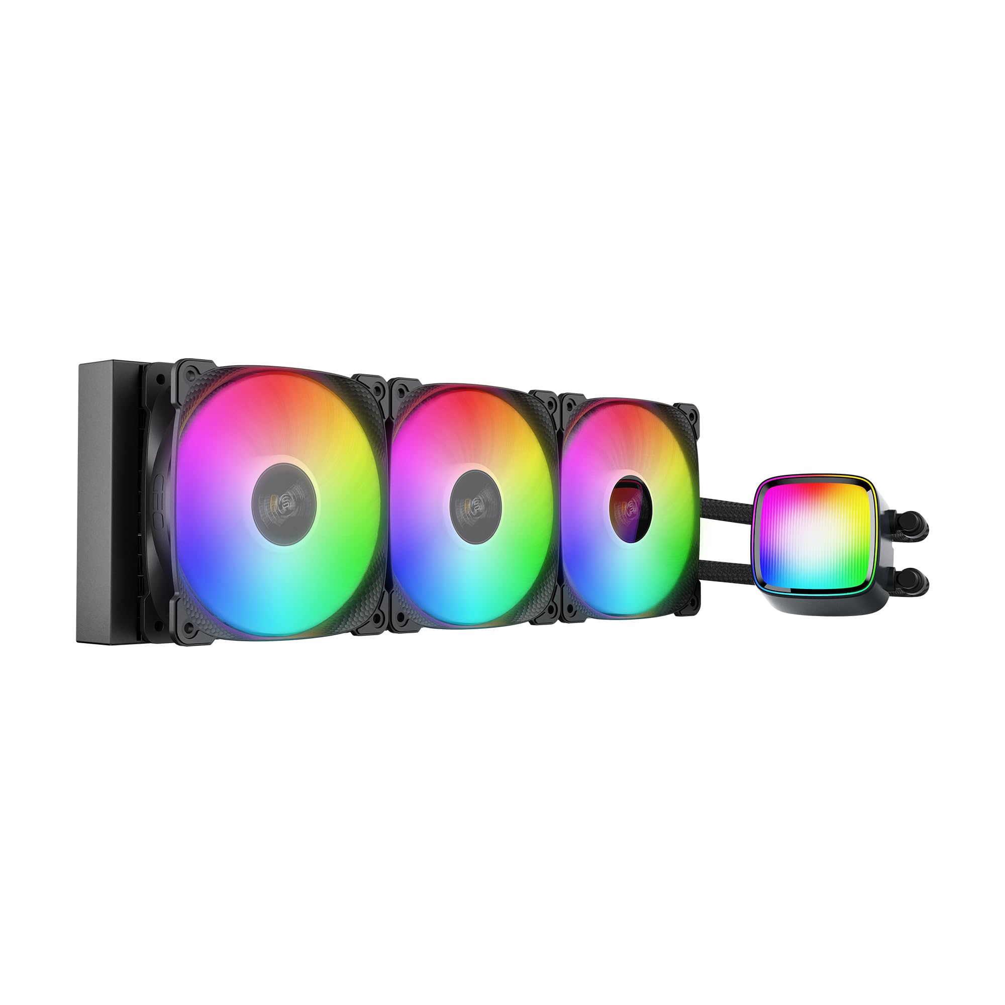 GEOMETRIC FUTURE 360mm Radiator Simple Water Cooling Kit Eskimo Pro 36B K6 Pump x Large Thermal Conductive Copper Base Equipped with Japanese
GEOMETRIC FUTURE 360mm Radiator Simple Water Cooling Kit Eskimo Pro 36B K6 Pump x Large Thermal Conductive Copper Base Equipped with Japanese
