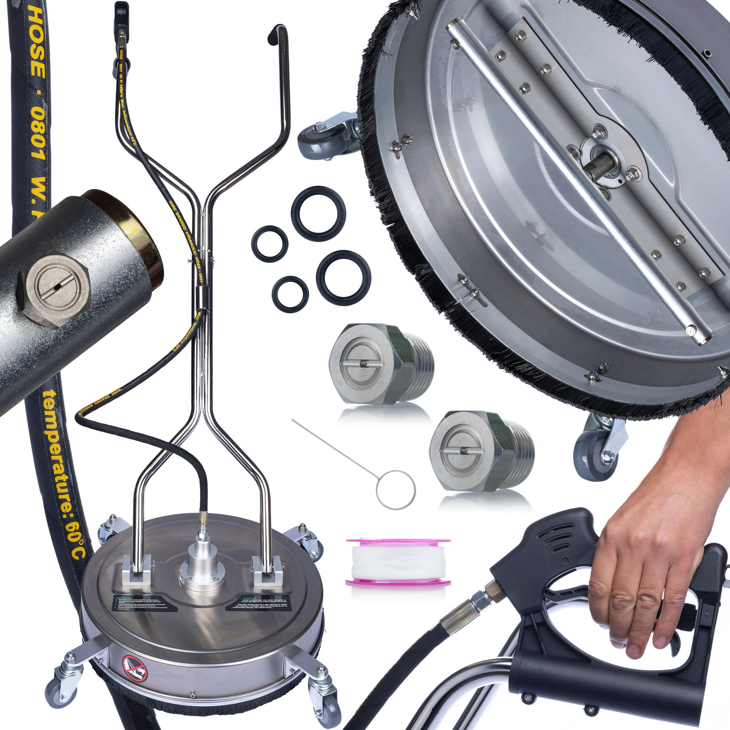 Rosfix T-Racer 21 SteelSpin – Profesjonalna Szczotka Ciśnieniowa do Kostki Brukowej | 3200 PSI | 53 cm | 4 Dysze Obrotowe | Pistolet 3/8
Rosfix T-Racer 21 SteelSpin – Profesjonalna Szczotka Ciśnieniowa do Kostki Brukowej | 3200 PSI | 53 cm | 4 Dysze Obrotowe | Pistolet 3/8