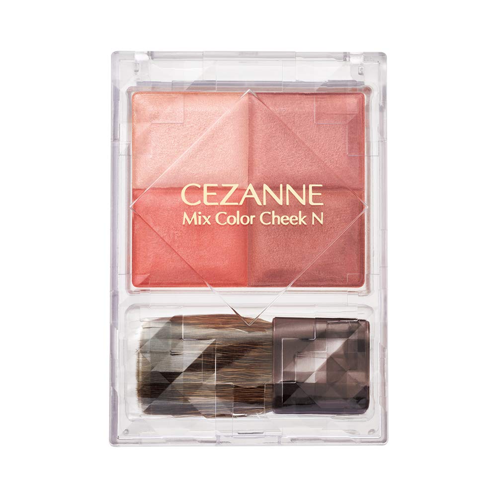 CEZANNE Mix Color Cheek N01 Warm Rose Powder Cheek Moist Gradient Brush Included Gram 7.1g 4-Color (x 1)
CEZANNE Mix Color Cheek N01 Warm Rose Powder Cheek Moist Gradient Brush Included Gram 7.1g 4-Color (x 1)