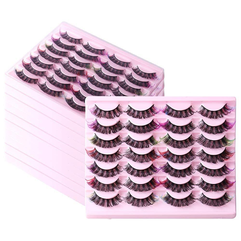 Fluffy Eye Lashes Russian Strip Mink Lashes Color Eyelashes Colored Lashes Natural False Eyelashes
Fluffy Eye Lashes Russian Strip Mink Lashes Color Eyelashes Colored Lashes Natural False Eyelashes