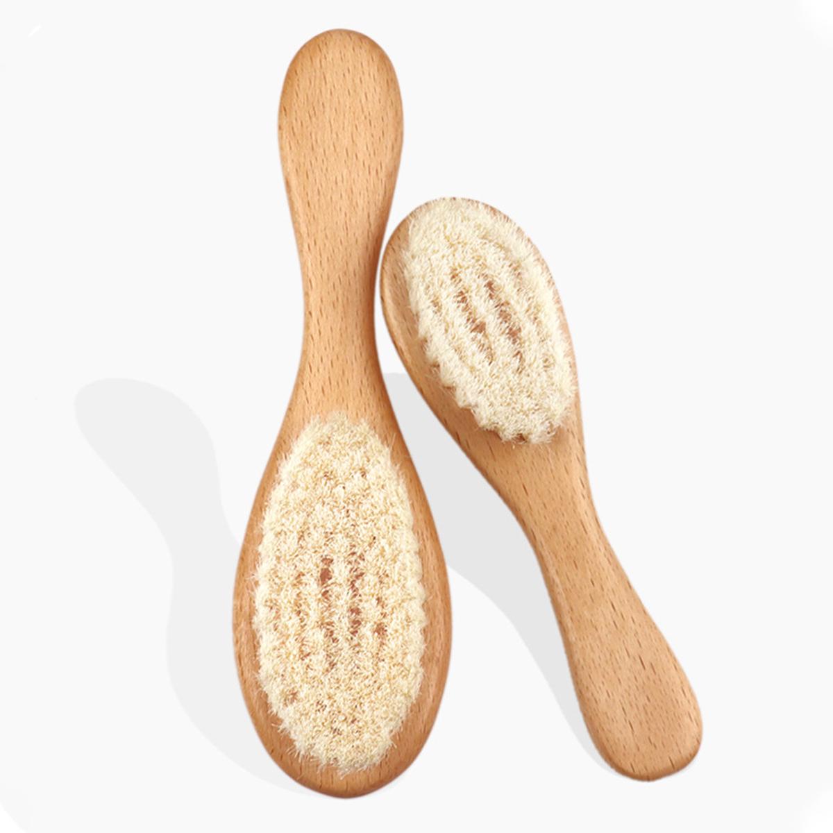 2pcs pure natural wood handle soft wool brush used for cleaning hair cutting and facial cleansing Special for real hair wigs
2pcs pure natural wood handle soft wool brush used for cleaning hair cutting and facial cleansing Special for real hair wigs