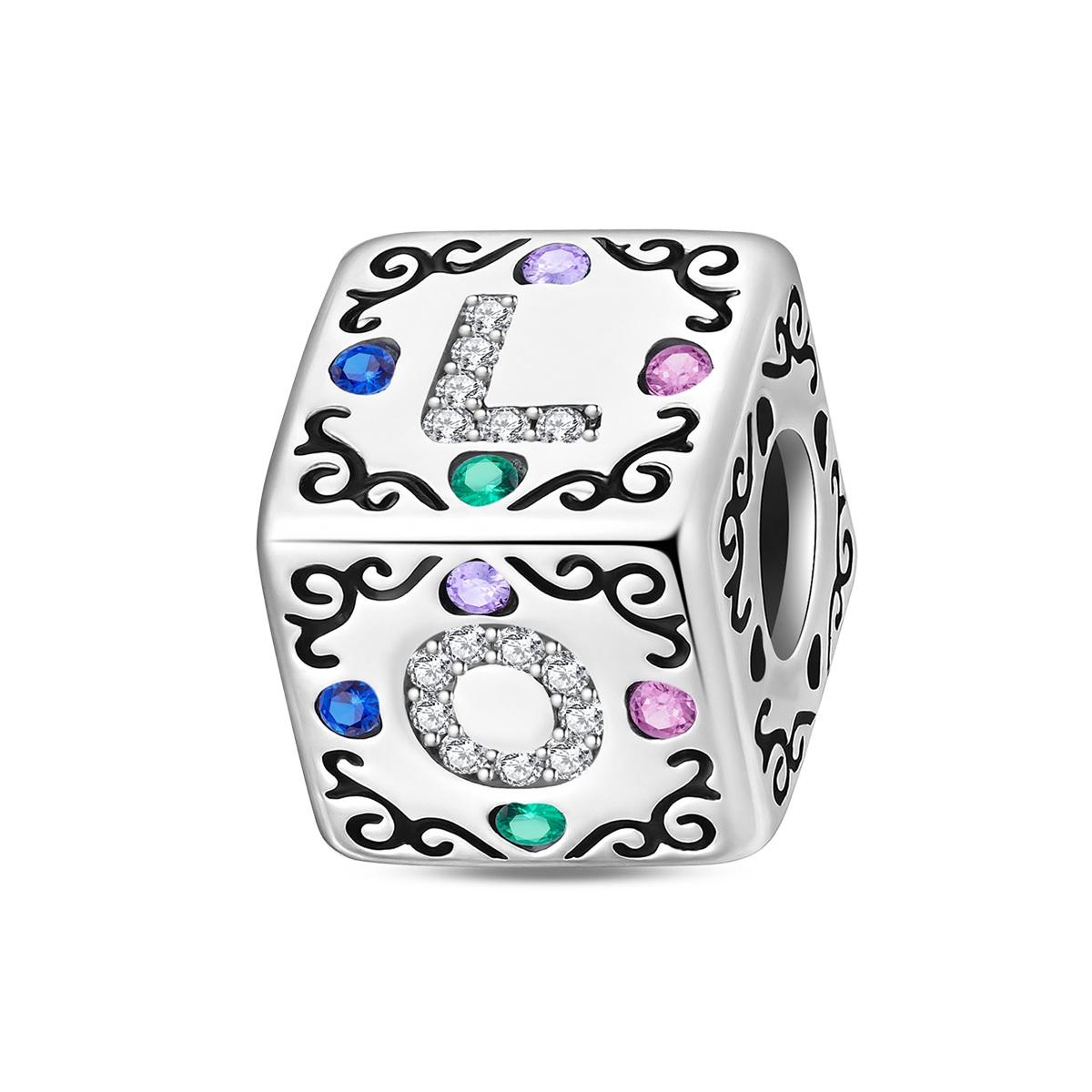 S925 Silver Plated Colorful Love Cube Charms Beads Fit Bracelet Fine DIY Birthday Jewelry Gift
S925 Silver Plated Colorful Love Cube Charms Beads Fit Bracelet Fine DIY Birthday Jewelry Gift