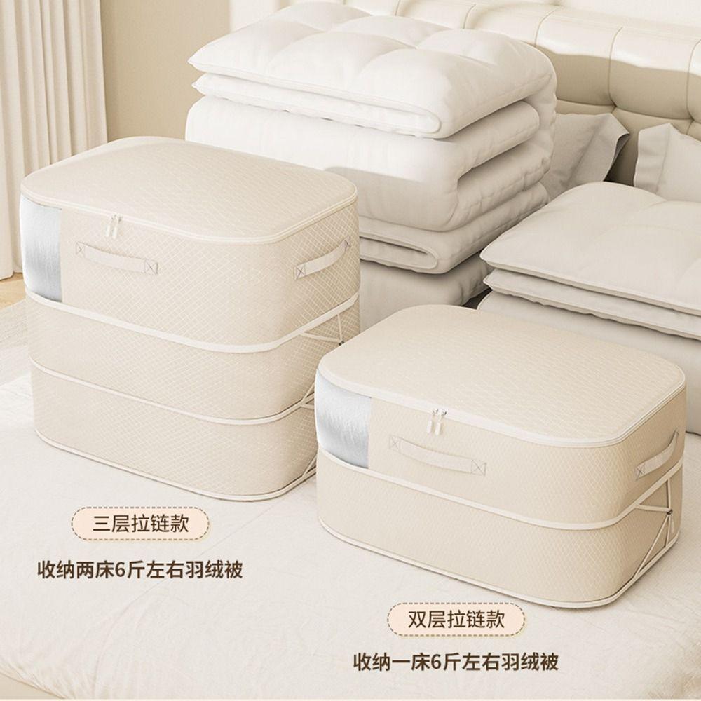 Large Capacity Compression Storage Bag Visual Window Duvet Organizer Closet Sorting Bags Dormitory Blue-54*42*30cm
Large Capacity Compression Storage Bag Visual Window Duvet Organizer Closet Sorting Bags Dormitory Blue-54*42*30cm