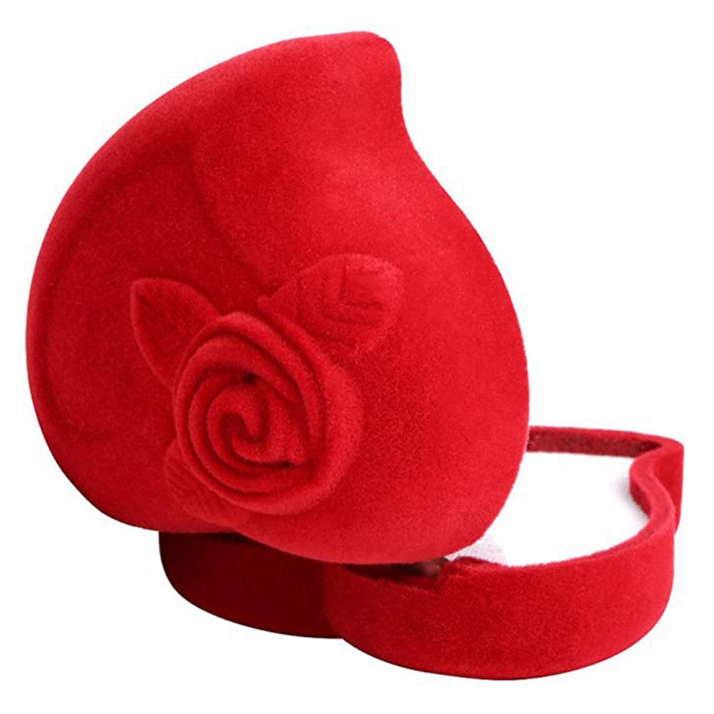 Gift Packaging Box Heart Rose Jewelry Box Jewelry Organizer Heart Ring Box Ring Display Case красный
Gift Packaging Box Heart Rose Jewelry Box Jewelry Organizer Heart Ring Box Ring Display Case красный