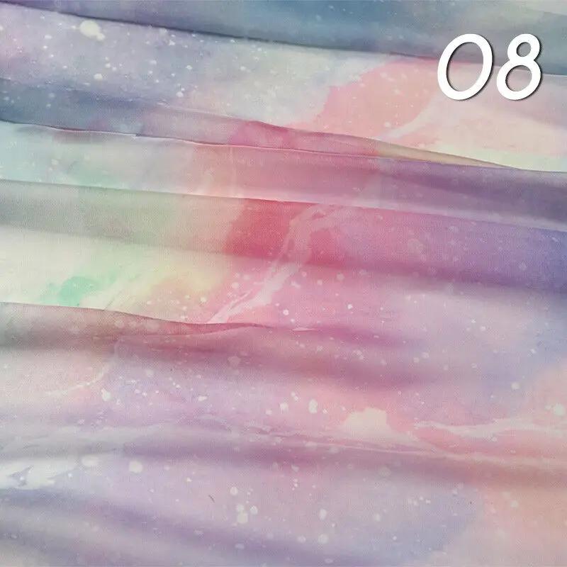 150X100Cm Gradient Chiffon Fabric Diy Rainbow Starry Dream Costume Sewing Craft Dress Supplies Polyester Silk Material 150x100cm
150X100Cm Gradient Chiffon Fabric Diy Rainbow Starry Dream Costume Sewing Craft Dress Supplies Polyester Silk Material 150x100cm