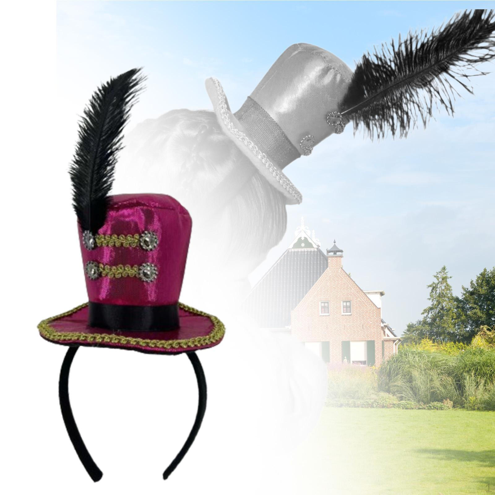 Мини-цилиндр, повязка на голову, аксессуар для костюма, головной убор для вечеринки в стиле «чаепитие» для танцев розы красного
Мини-цилиндр, повязка на голову, аксессуар для костюма, головной убор для вечеринки в стиле «чаепитие» для танцев розы красного