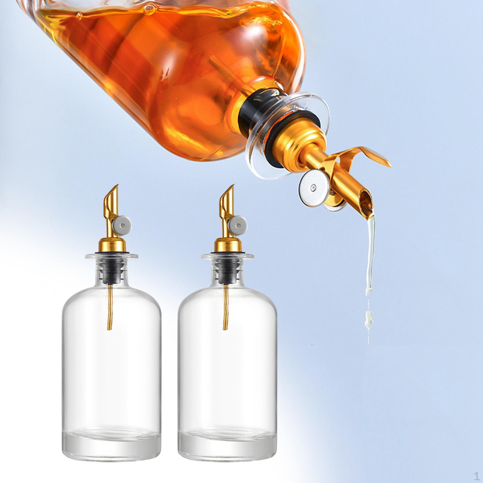 -Dispenser Bottles, Flasks, Kitchen Utensil, Cooking Seasoning Bottle for Grilling, gold 500ml
-Dispenser Bottles, Flasks, Kitchen Utensil, Cooking Seasoning Bottle for Grilling, gold 500ml