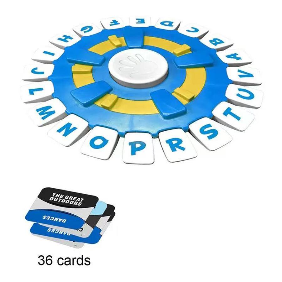 1PCS- Spanish Game Fast-paced Family Gathering Letter Toys For Adults Children Letters Learning Lengua española Juegos De Mesas світло-зелений колір
1PCS- Spanish Game Fast-paced Family Gathering Letter Toys For Adults Children Letters Learning Lengua española Juegos De Mesas світло-зелений колір