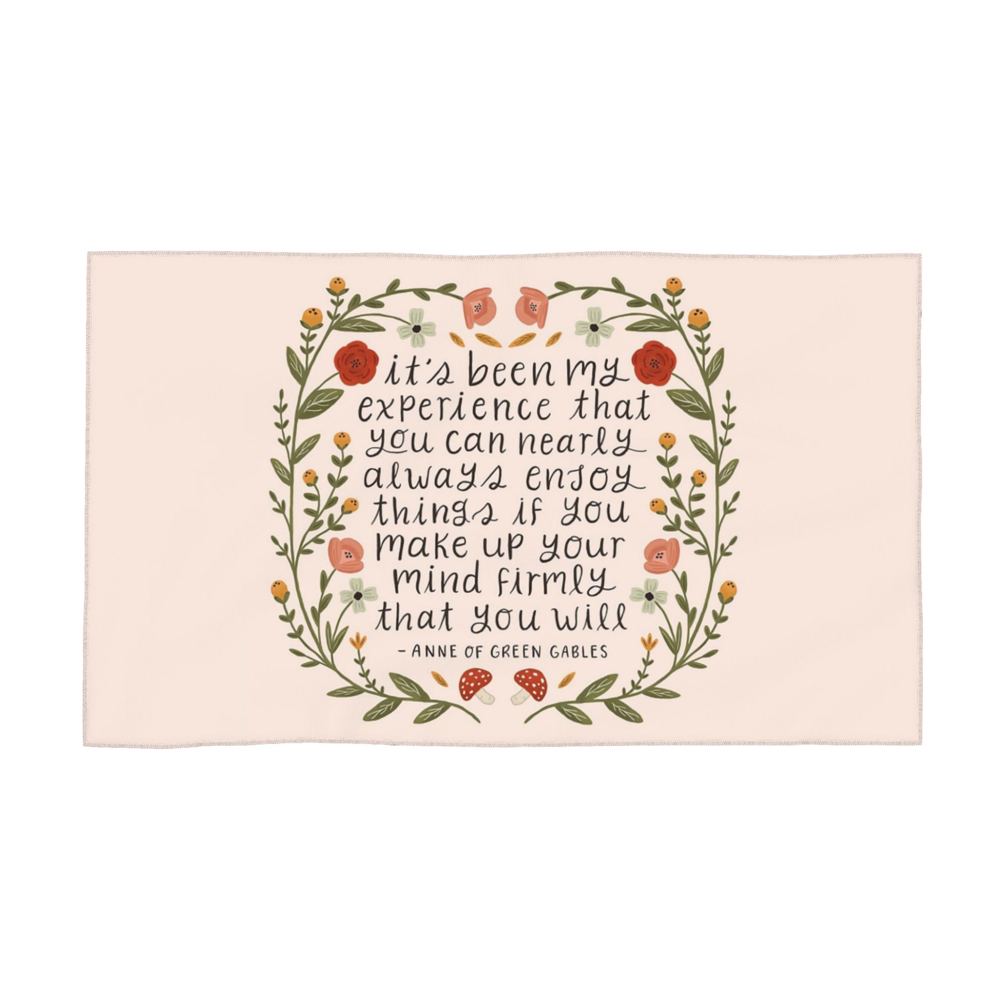 Anne of Green Gables Enjoy Things Quote Soft Face Towel Quick Dry Pool Bath Cotton Towels Absorbent W40*H60(CM)
Anne of Green Gables Enjoy Things Quote Soft Face Towel Quick Dry Pool Bath Cotton Towels Absorbent W40*H60(CM)