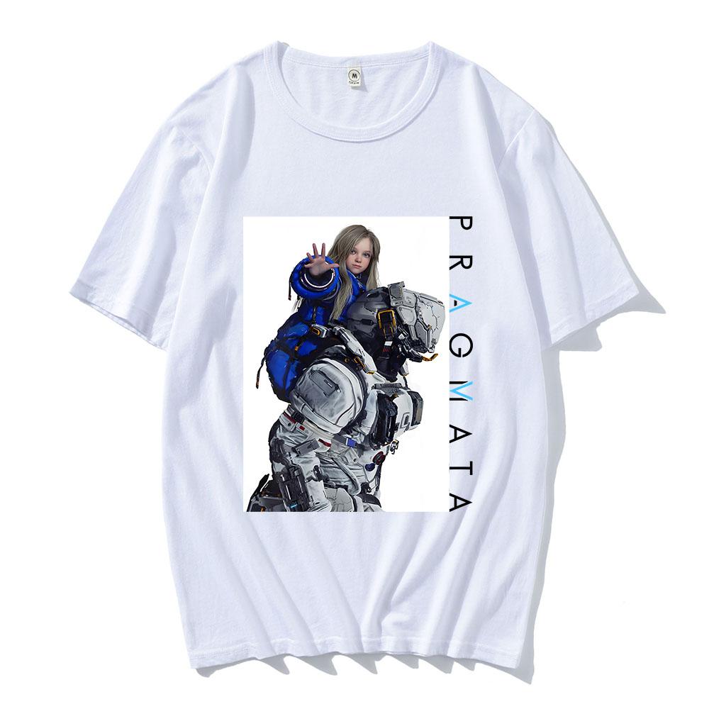 Game PRAGMATA Key Art T-shirt Cotton Short Sleeve Summer Streetwear O-neck Fashion Graphic Print Tee Male Tshirt XXL білий
Game PRAGMATA Key Art T-shirt Cotton Short Sleeve Summer Streetwear O-neck Fashion Graphic Print Tee Male Tshirt XXL білий