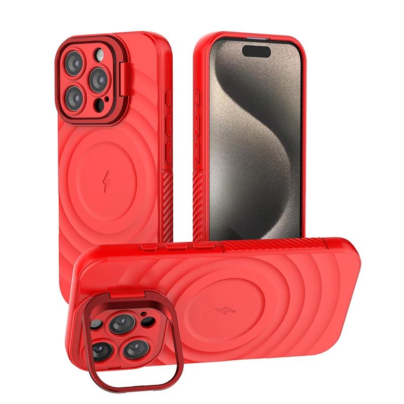 New Matte Ripple Armor Case For iPhone 17 Air 16 Plus 15 14 13 Pro Max For Magsafe Magnetic Camera Fold Stand Protect Cover iPhone 13 Pro
New Matte Ripple Armor Case For iPhone 17 Air 16 Plus 15 14 13 Pro Max For Magsafe Magnetic Camera Fold Stand Protect Cover iPhone 13 Pro