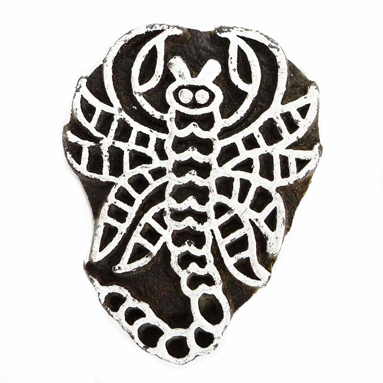 IBA Indianbeautifulart Scorpion Design Деревянная печать Штамп Текстильная ткань Печать Одежда Искусство 1.6 x 1.2 x 1.6 H Inches коричневый
IBA Indianbeautifulart Scorpion Design Деревянная печать Штамп Текстильная ткань Печать Одежда Искусство 1.6 x 1.2 x 1.6 H Inches коричневый