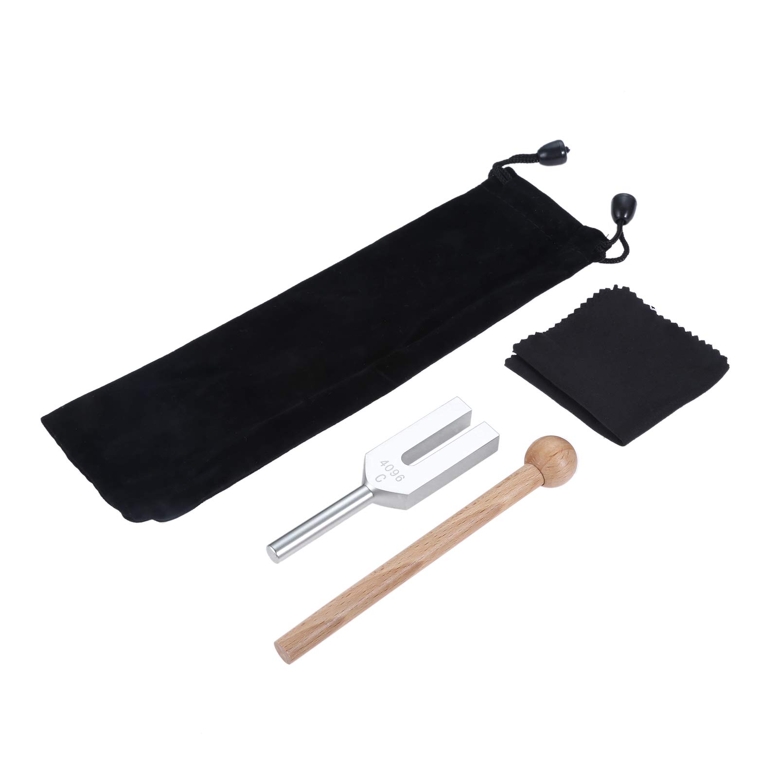 Dreld 4096Hz Tuning Fork, Tuner, and Rubber Mallet with Storage Pouch, Purifying, Angelic Tones, Healing
Dreld 4096Hz Tuning Fork, Tuner, and Rubber Mallet with Storage Pouch, Purifying, Angelic Tones, Healing