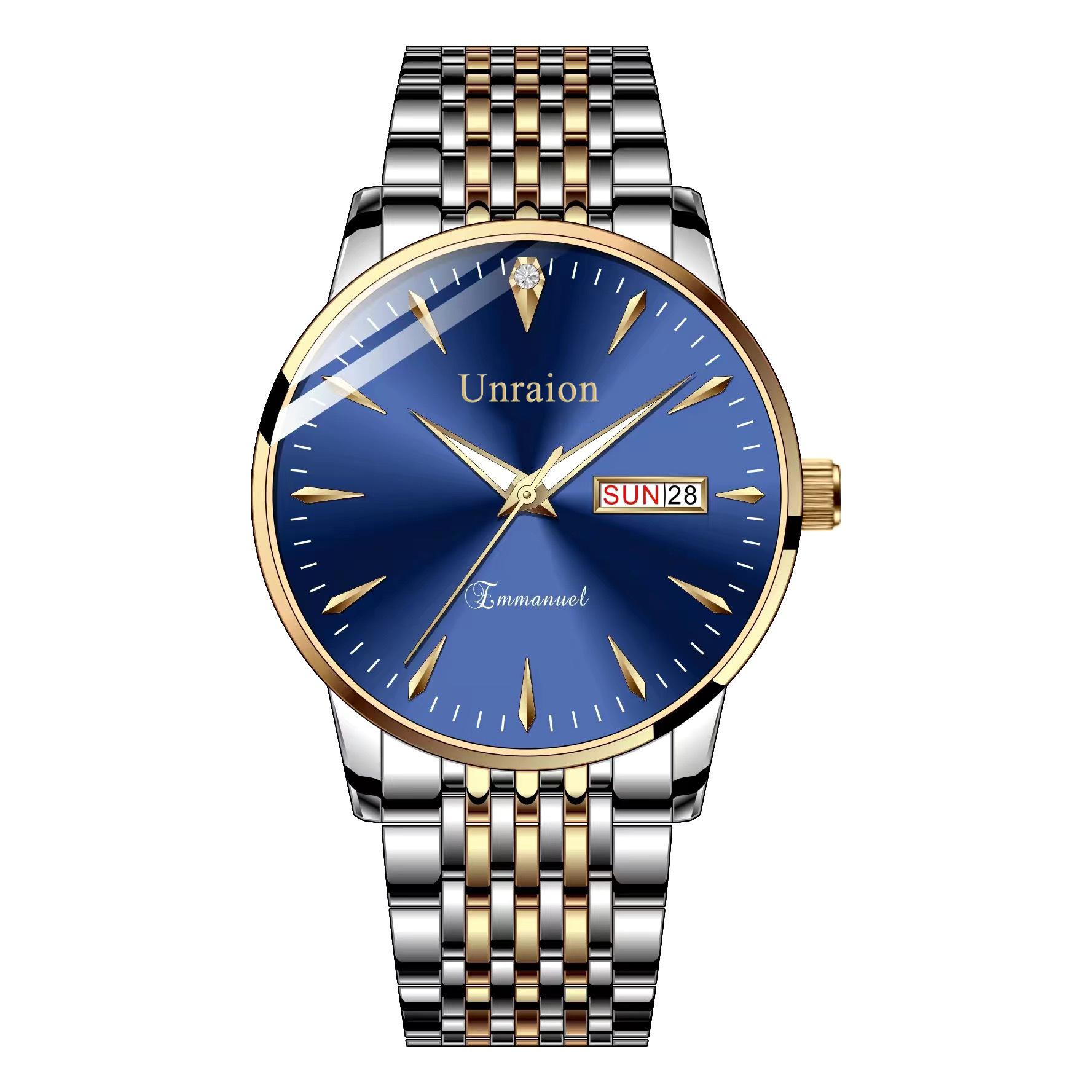 Swiss Qm Watch Fully Automatic Movement Waterproof Luminous Dual Calendar Non Mechanical Men s Watch Male Student Simple Quartz
Swiss Qm Watch Fully Automatic Movement Waterproof Luminous Dual Calendar Non Mechanical Men s Watch Male Student Simple Quartz