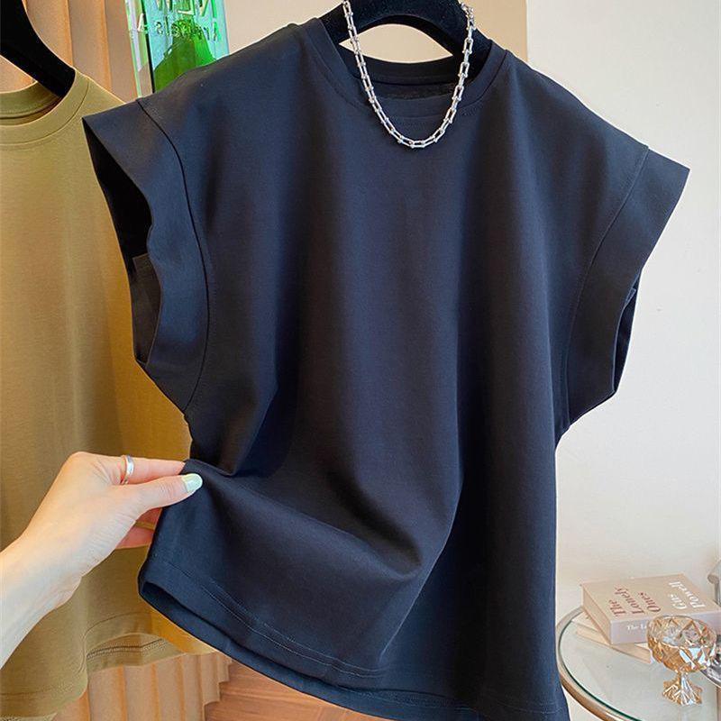 New Summer Plus Size Women s Solid Color Flattering Slimming Batwing Sleeve Camisole Top 4XL чёрный
New Summer Plus Size Women s Solid Color Flattering Slimming Batwing Sleeve Camisole Top 4XL чёрный