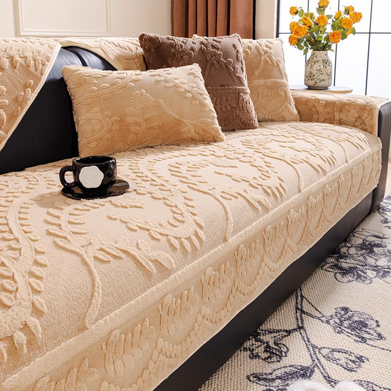 Жаккардовая плюшевая подушка для дивана с кроликом, зимняя, легкая, роскошная, с высоким чувством, однотонная подушка для сиденья, нескользящий кожаный чехол для дивана, чехол, трансграничный 70*70cm
Жаккардовая плюшевая подушка для дивана с кроликом, зимняя, легкая, роскошная, с высоким чувством, однотонная подушка для сиденья, нескользящий кожаный чехол для дивана, чехол, трансграничный 70*70cm