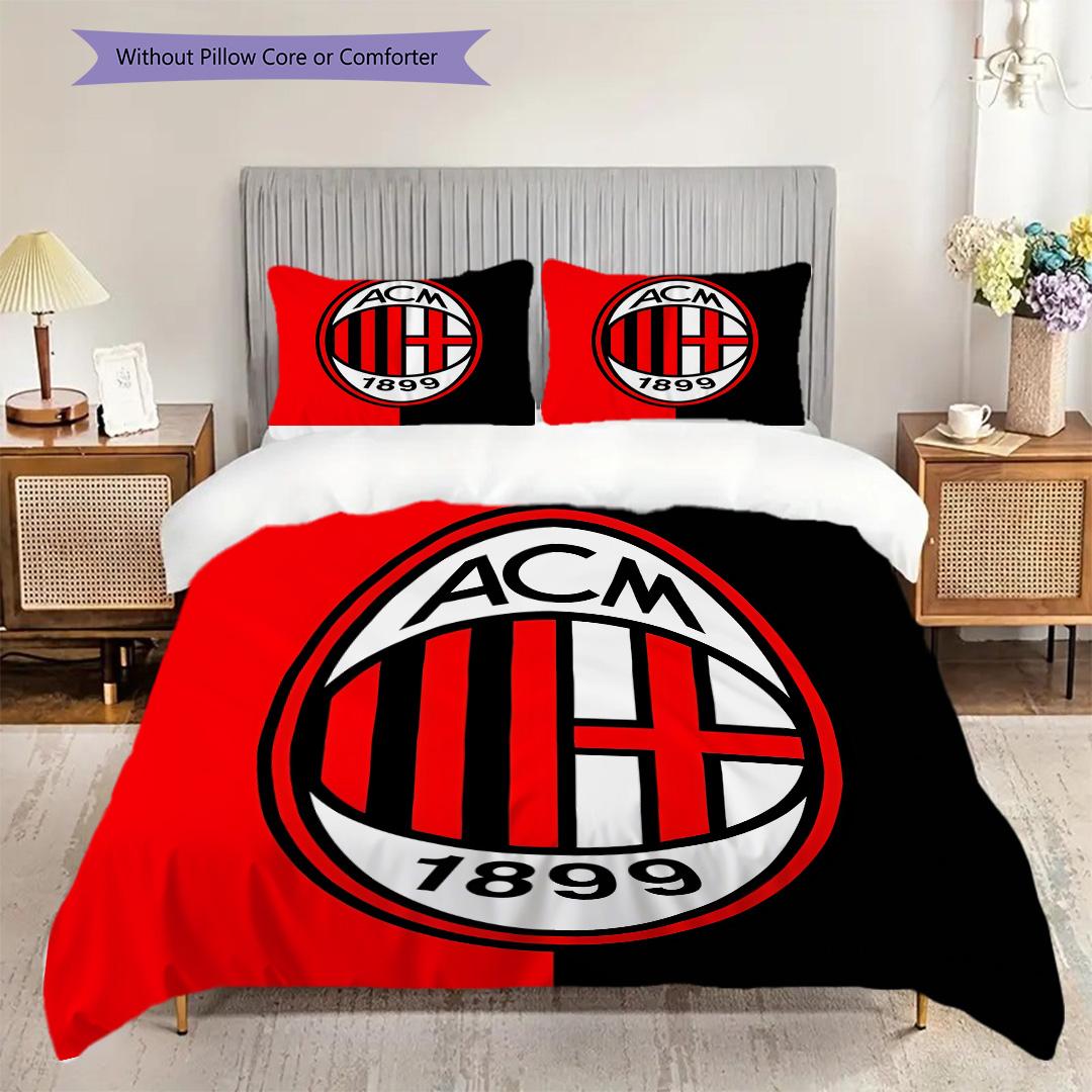 Набір постільної білизни з візерунком AC Milan Ковдра Покривало Наволочка Домашній Декор Подарунок на День Народження (1 * підковдра + 2 * наволочка, без наповнювача) 200x200cm
Набір постільної білизни з візерунком AC Milan Ковдра Покривало Наволочка Домашній Декор Подарунок на День Народження (1 * підковдра + 2 * наволочка, без наповнювача) 200x200cm