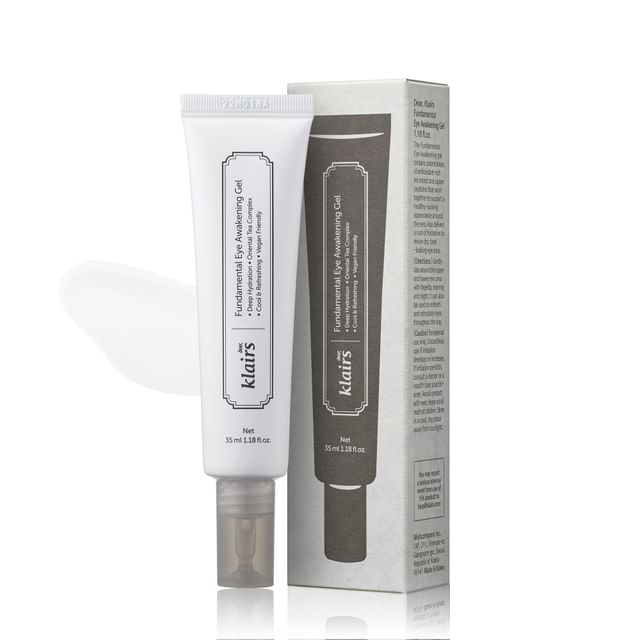Dear, Klairs Fundamental Eye Awakening Gel 35ml | Improves Dark Circles With De-Puffing And Anti-Oxidizing For Bags, Puffy Under Eye Treatment 1PC
Dear, Klairs Fundamental Eye Awakening Gel 35ml | Improves Dark Circles With De-Puffing And Anti-Oxidizing For Bags, Puffy Under Eye Treatment 1PC