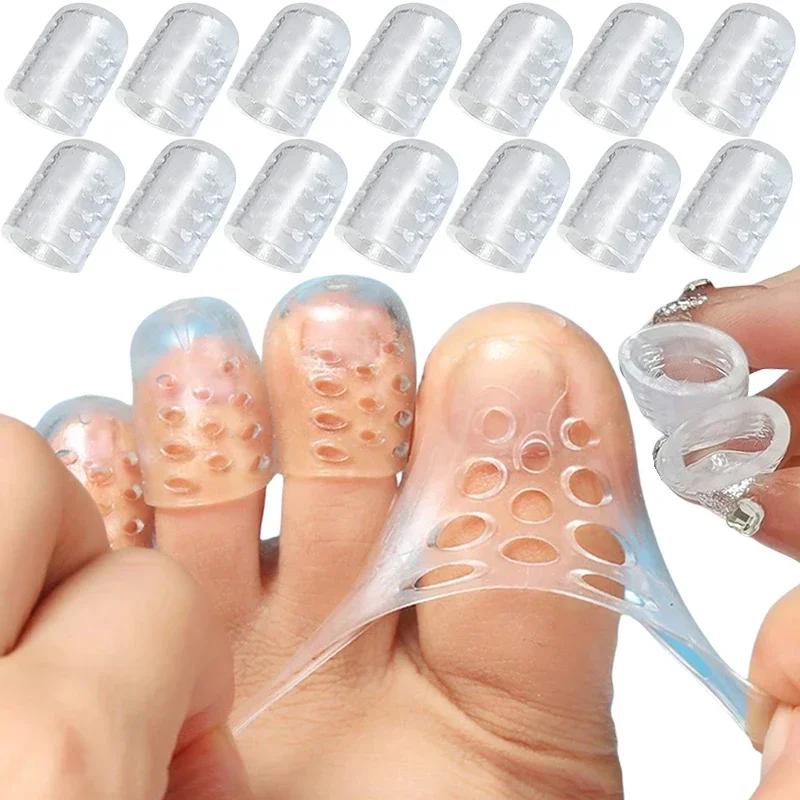 1/30pcs Toe Separator Breathable Silicon Toe Caps Toenails Protection Elasticity Anti-Friction Sweatproof for Foot Protectors 1PCS прозрачный
1/30pcs Toe Separator Breathable Silicon Toe Caps Toenails Protection Elasticity Anti-Friction Sweatproof for Foot Protectors 1PCS прозрачный