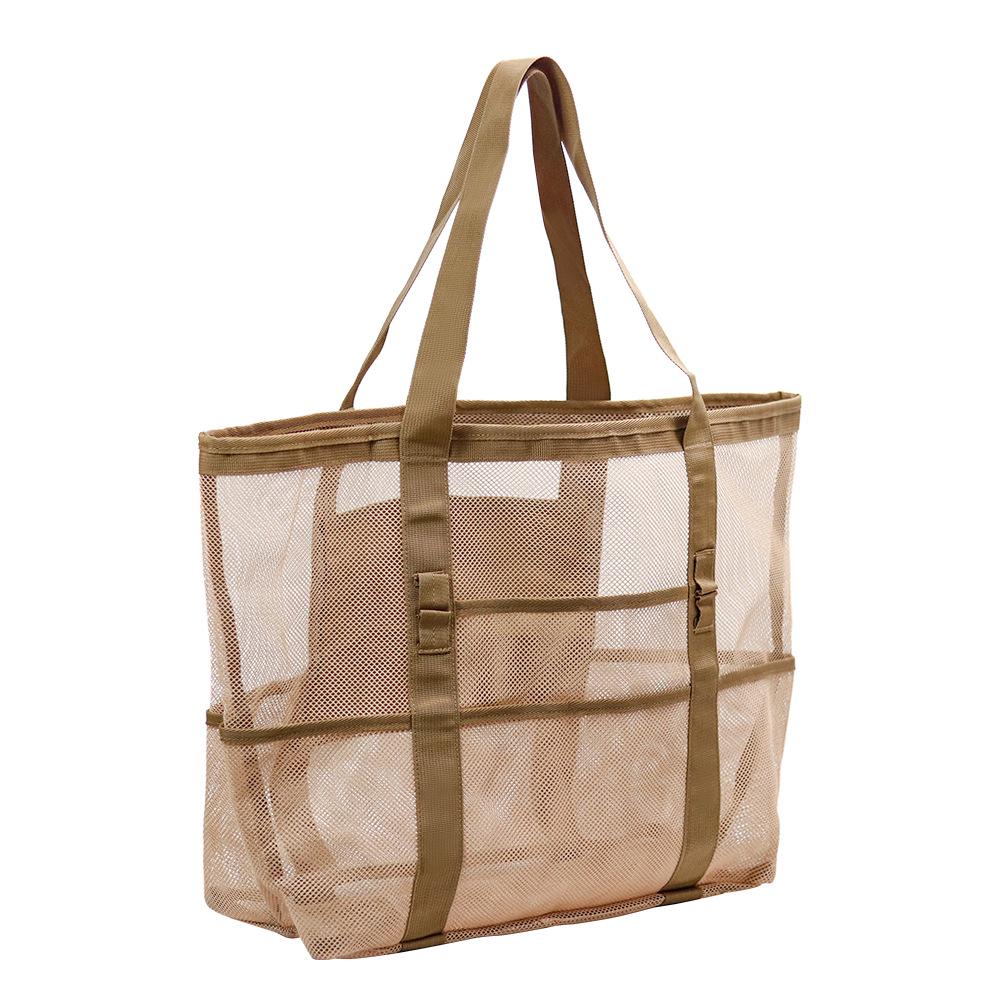 Mesh Beach Bag with 8 Pockets for Travel and Swim хаки
Mesh Beach Bag with 8 Pockets for Travel and Swim хаки