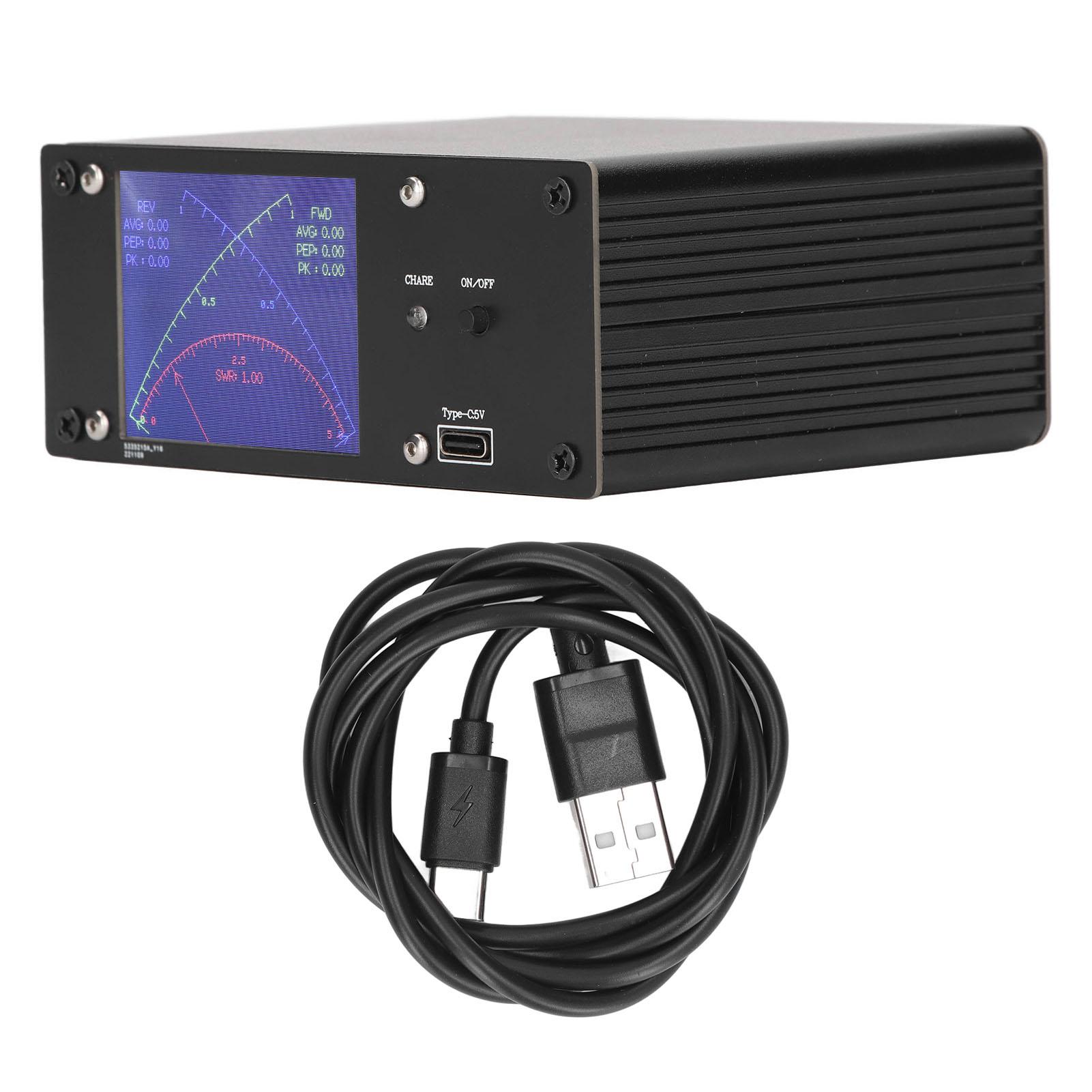 Shortwave Power Meter 1mW1kW 0.460MHZ SWR PWR 2.4in Touch Screen Digital Short Wave Meter for
Shortwave Power Meter 1mW1kW 0.460MHZ SWR PWR 2.4in Touch Screen Digital Short Wave Meter for