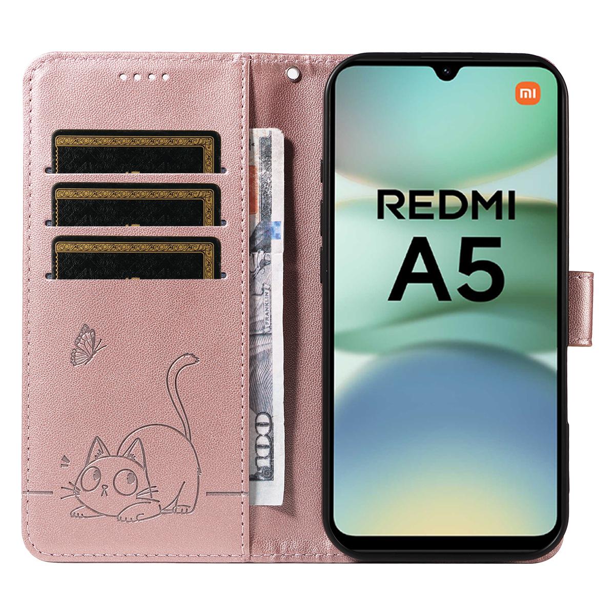 For Xiaomi Redmi A5 NFC (173.45*79.35*8.45mm) Case Cat Pattern Imprint Leather Phone Cover with Wrist Strap Sky Blue
For Xiaomi Redmi A5 NFC (173.45*79.35*8.45mm) Case Cat Pattern Imprint Leather Phone Cover with Wrist Strap Sky Blue
