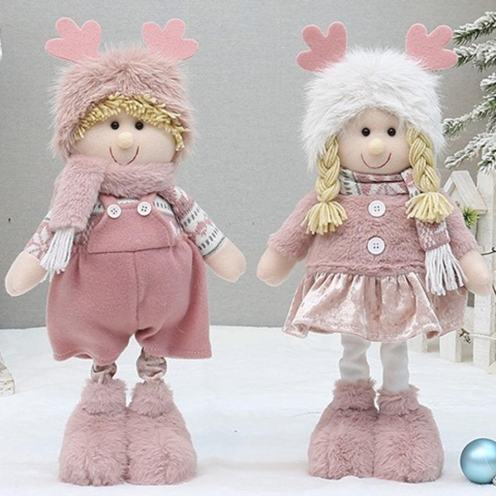 Festival Christmas Doll Elf Boy Girl Merry Christmas Decoration Home Window Decoration 19cm girl
Festival Christmas Doll Elf Boy Girl Merry Christmas Decoration Home Window Decoration 19cm girl