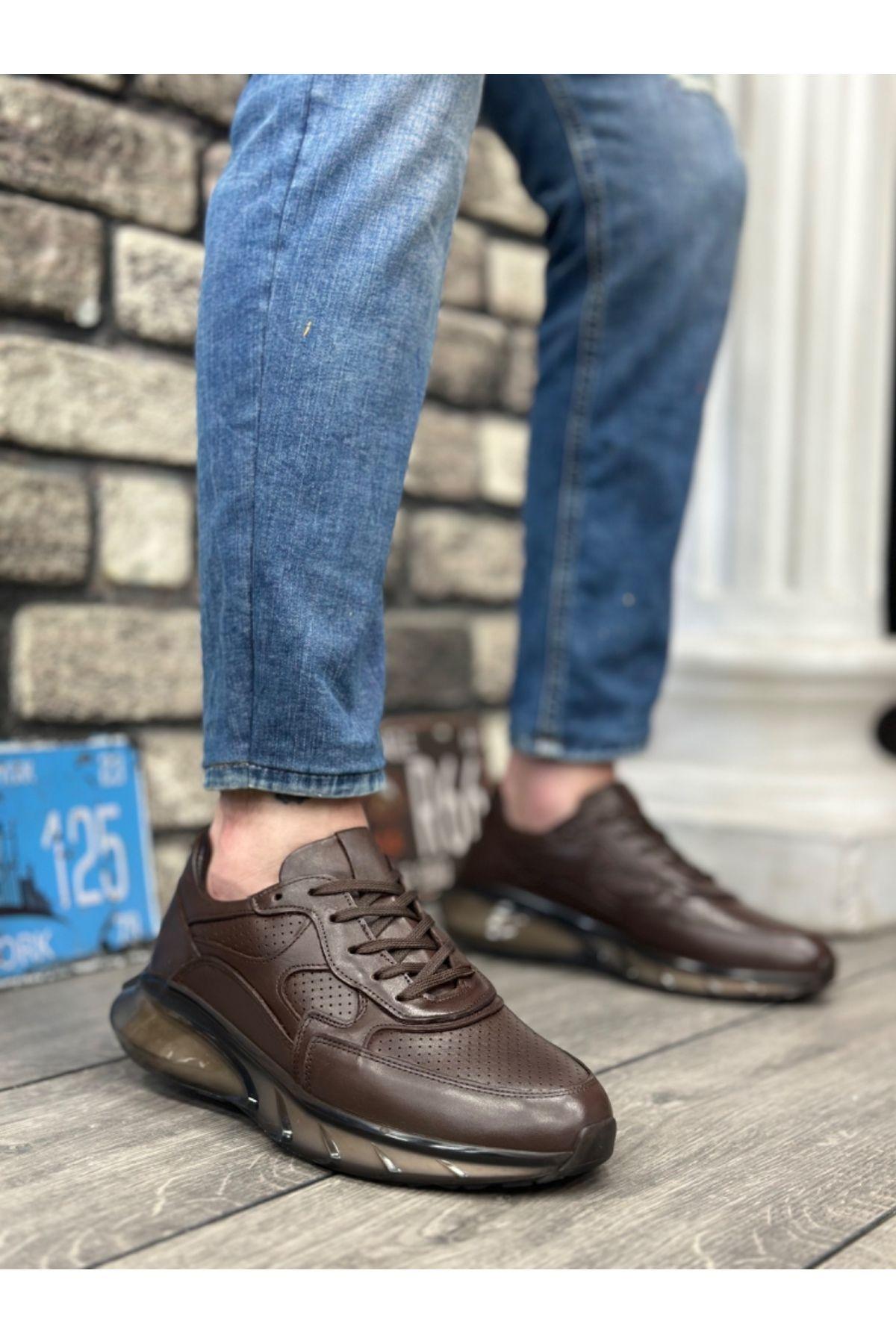 Мужские модные ботинки из натуральной кожи Bootie Ba внутри и снаружи, удобная подошва, коричневые кроссовки, повседневная обувь 43
Мужские модные ботинки из натуральной кожи Bootie Ba внутри и снаружи, удобная подошва, коричневые кроссовки, повседневная обувь 43