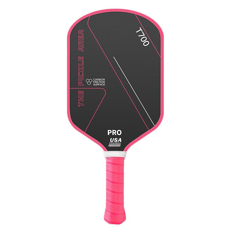 1Pc Pickleball Paddles + 2 Peakball Balls Carbon Fiber Lightweight Racquets Set Indoor And Outdoor Exercise For All Ages rose red
1Pc Pickleball Paddles + 2 Peakball Balls Carbon Fiber Lightweight Racquets Set Indoor And Outdoor Exercise For All Ages rose red
