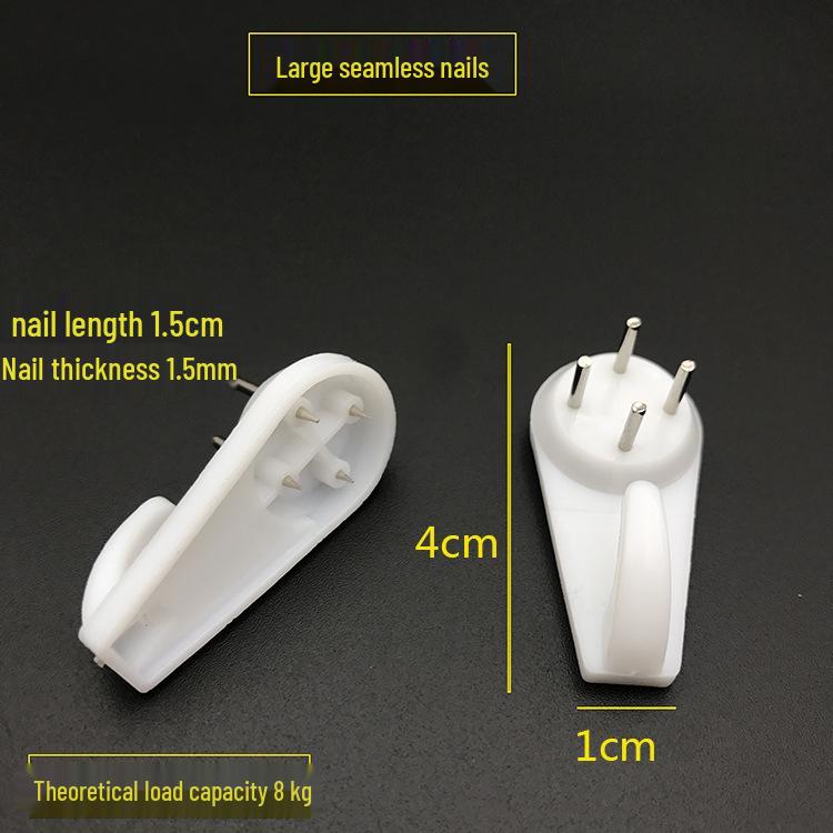 Бесшовные крючки для фоторамки свадебного платья, вышитого крестиком - Чисто белые аксессуары для настенного крепления и установки.
Бесшовные крючки для фоторамки свадебного платья, вышитого крестиком - Чисто белые аксессуары для настенного крепления и установки.