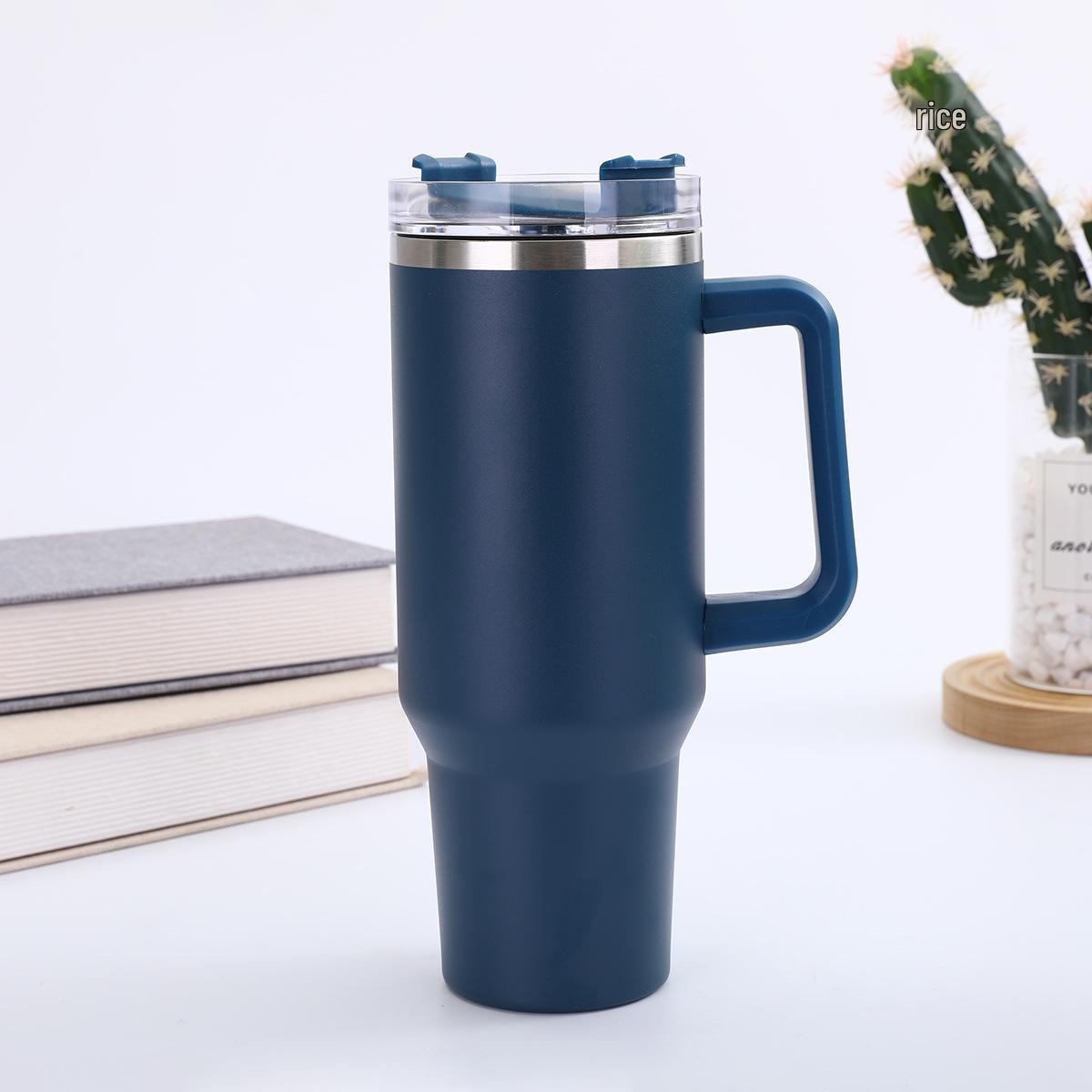 Cross-Generation 40oz Insulated Stainless Steel Car Cup with Handle and Straw - Large Capacity Ice Buster 30oz
Cross-Generation 40oz Insulated Stainless Steel Car Cup with Handle and Straw - Large Capacity Ice Buster 30oz