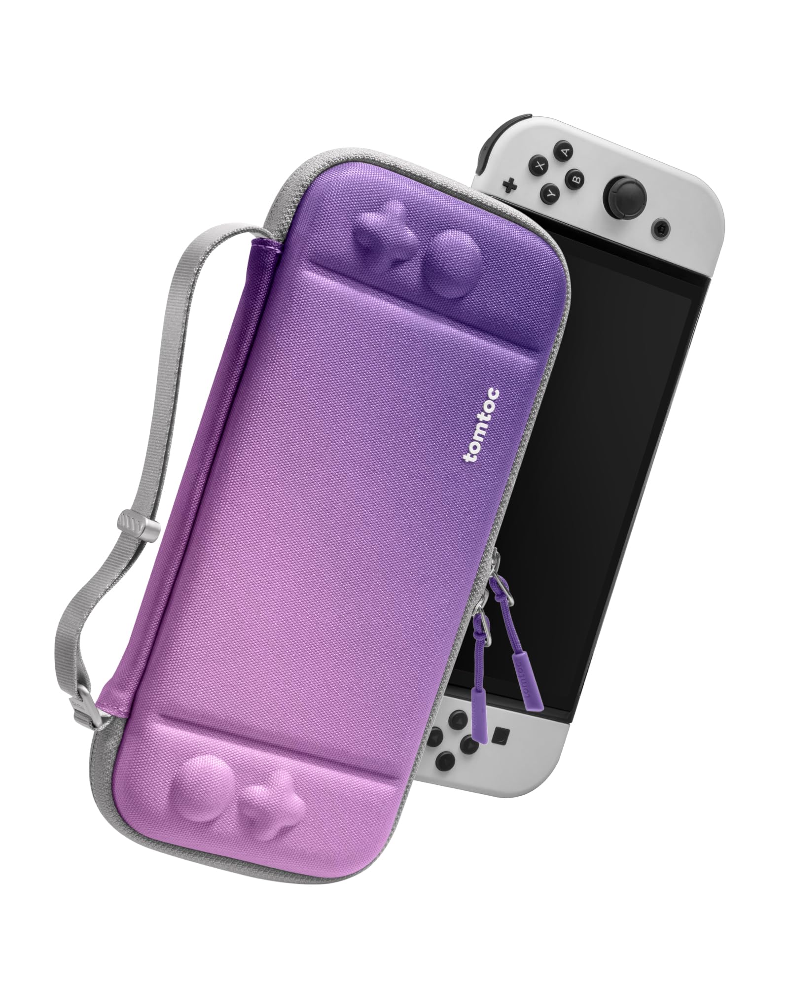 tomtoc Hard Case Compatible with Nintendo Switch Shockproof Thin Carrying Case for Switch Organic EL Model
tomtoc Hard Case Compatible with Nintendo Switch Shockproof Thin Carrying Case for Switch Organic EL Model