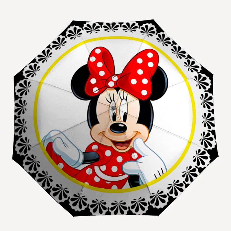 1pc Minnie Mouse Automatic Folding Umbrella: Compact 8-rib Design Cartoon Travel Companion for Outdoor, Casual Accessory
1pc Minnie Mouse Automatic Folding Umbrella: Compact 8-rib Design Cartoon Travel Companion for Outdoor, Casual Accessory