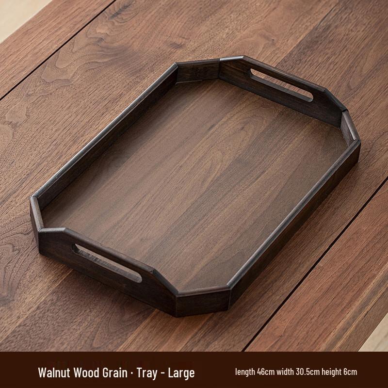 ZISIZ Rectangular Bamboo Serving Tray with Handles
ZISIZ Rectangular Bamboo Serving Tray with Handles